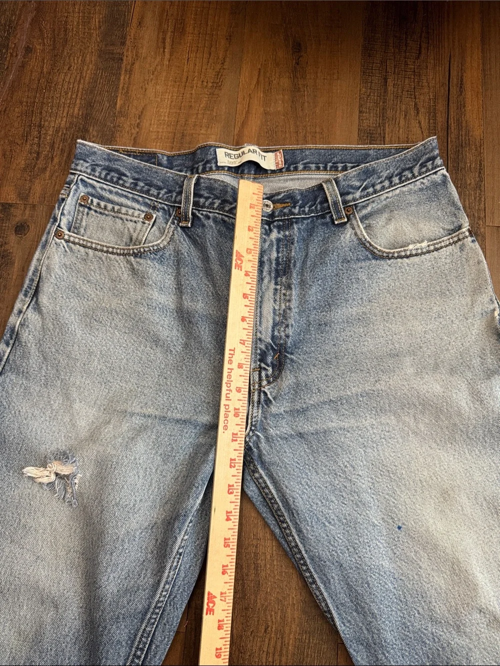 Levi's Light Wash Straight Leg Men's Jeans